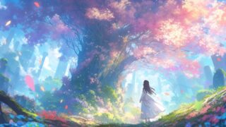 Mirarで作成した「花秘める君のメテオール」のオリジナルイメージ画像